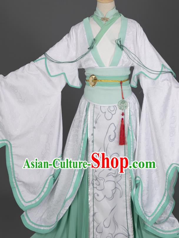 China Traditional Cosplay Han Dynasty Empress Clothing Ancient Queen Hanfu Dress Garments