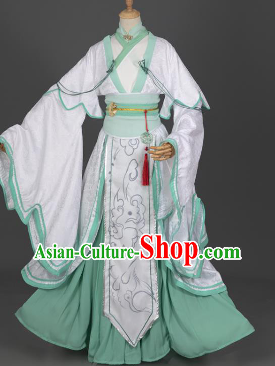 China Traditional Cosplay Han Dynasty Empress Clothing Ancient Queen Hanfu Dress Garments