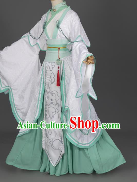 China Traditional Cosplay Han Dynasty Empress Clothing Ancient Queen Hanfu Dress Garments