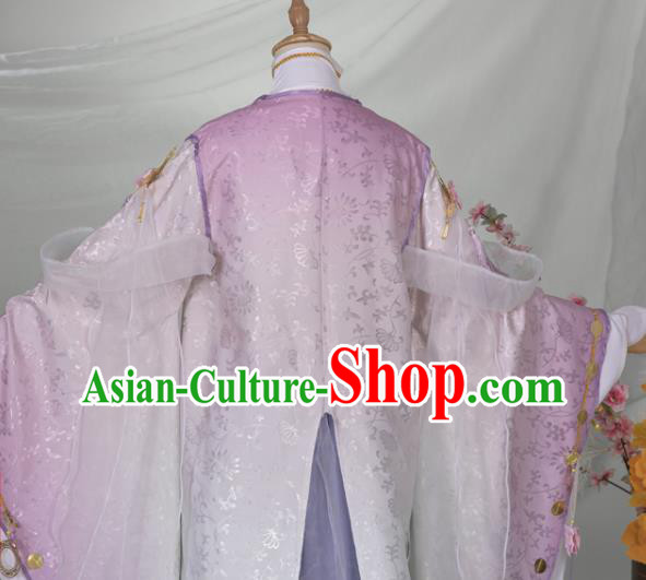 Chinese Ancient Crown Prince Hanfu Clothing Traditional Cosplay Han Dynasty Swordsman Garment Costumes
