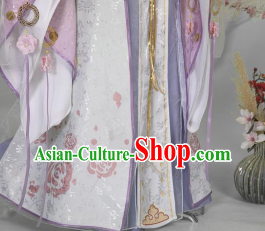 Chinese Ancient Crown Prince Hanfu Clothing Traditional Cosplay Han Dynasty Swordsman Garment Costumes