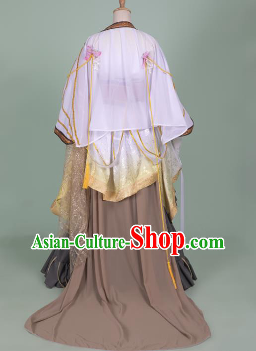 Chinese Ancient Royal King Hanfu Clothing Traditional Cosplay Han Dynasty Emperor Garment Costumes