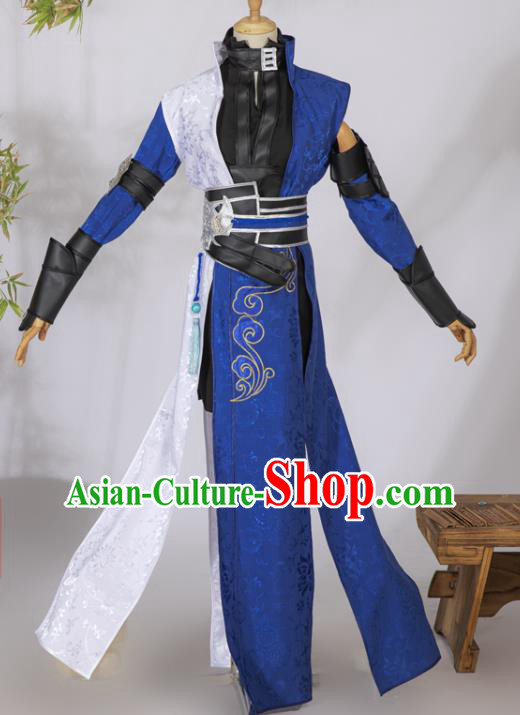 China Traditional Cosplay Female Swordsman Clothing Ancient Woman Warrior Hanfu Dress Garments