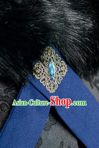 Chinese Ancient Chivalrous Knight Hanfu Clothing Drama Cosplay Swordsman Garment Costumes