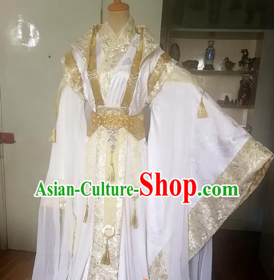 Chinese Han Dynasty Monarch Garment Costumes Ancient Emperor Hanfu Clothing Drama Cosplay Apparels