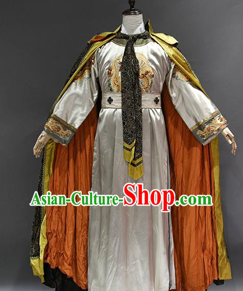 Chinese Drama Cosplay Li Shimin Garment Costume Tang Dynasty Emperor Apparels Ancient Monarch Clothing