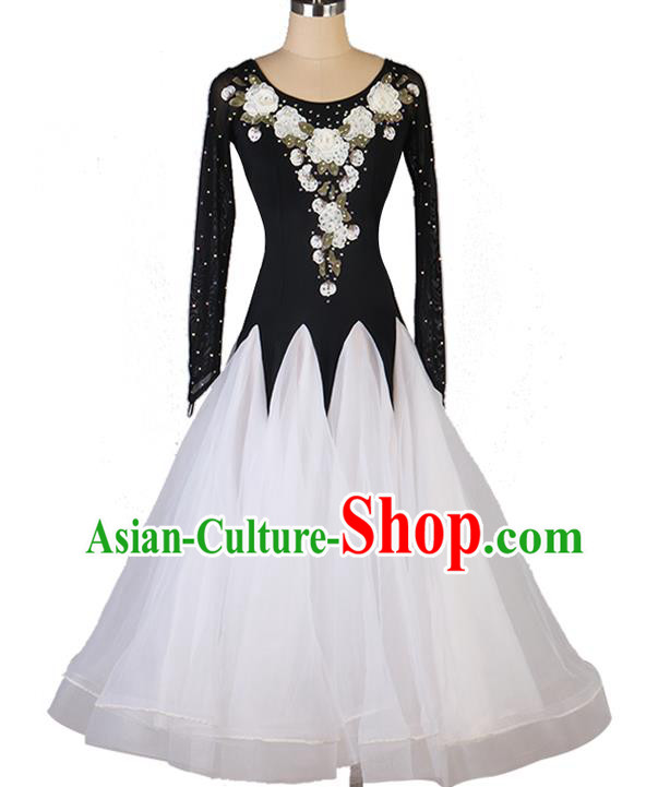 Professional Waltz Dance Costume Women International Dance Clothing Modern Dance Dress Ballroom Dancing Fashion