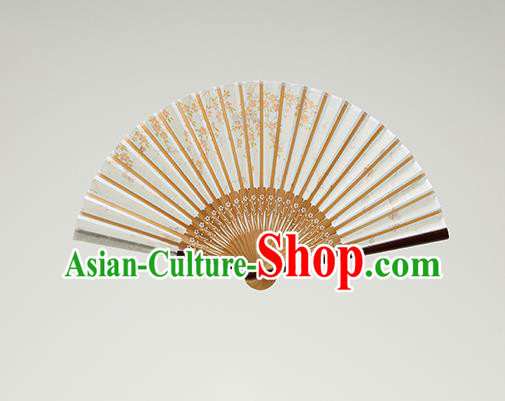 Handmade Chinese Printing Folding Fan Bamboo Fan Female Accordion Craft Fans