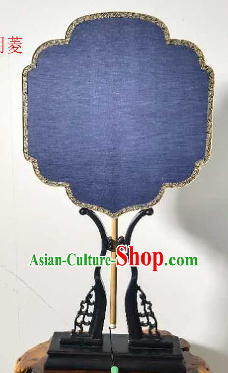 China Traditional Ming Dynasty Court Fan Vintage Suzhou Silk Fan Handmade Palace Fan Ancient Princess Fan