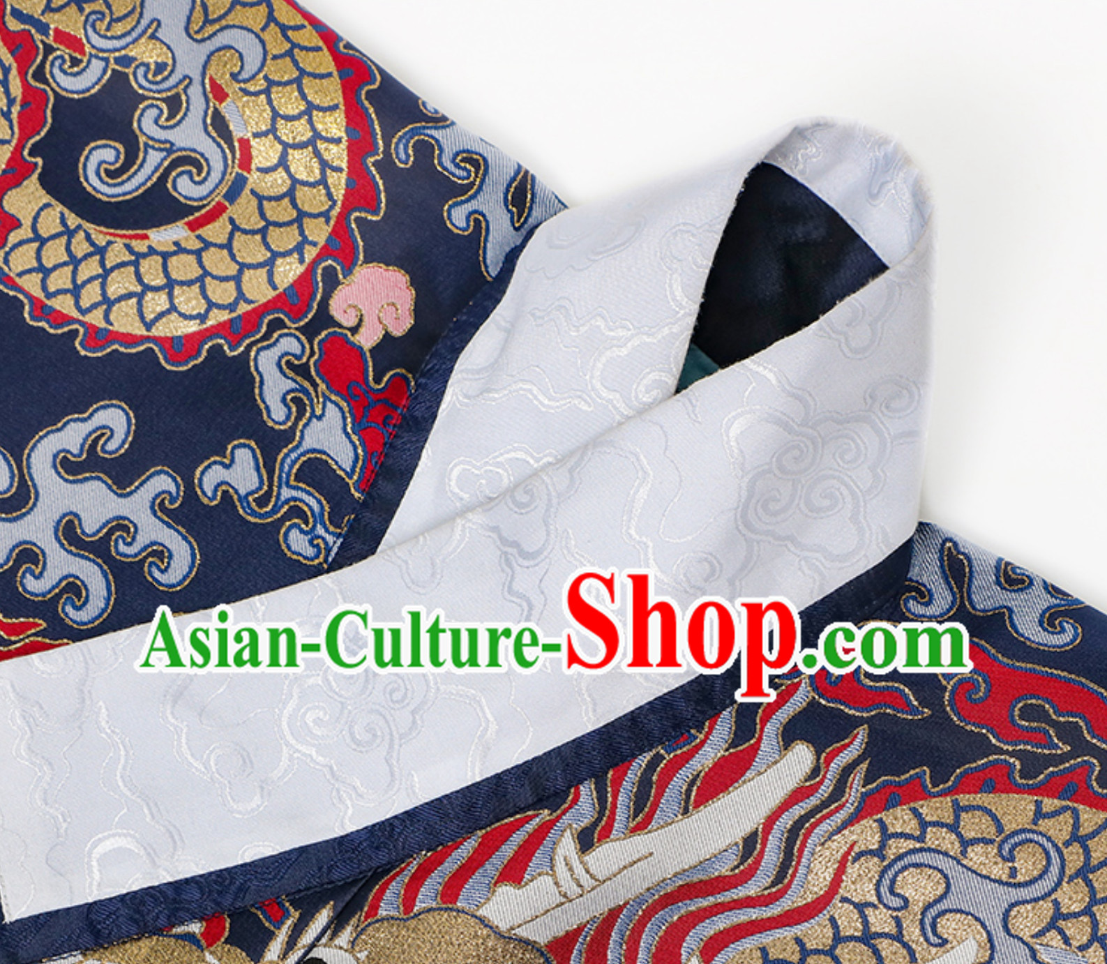 Ming Dynasty Male Dragon Robe Imperial Bodyguard Fly Fish Cloths for Men