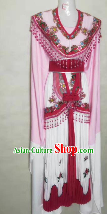 China Shaoxing Opera Noble Lady Uniforms Ancient Princess Clothing Peking Opera Actress Costumes Beijing Opera Hua Tan Dress