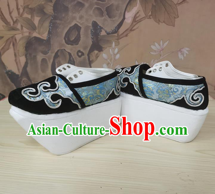 China Peking Opera Scholar Shoes Ancient Young Childe Shoes Beijing Opera Xiaosheng Shoes