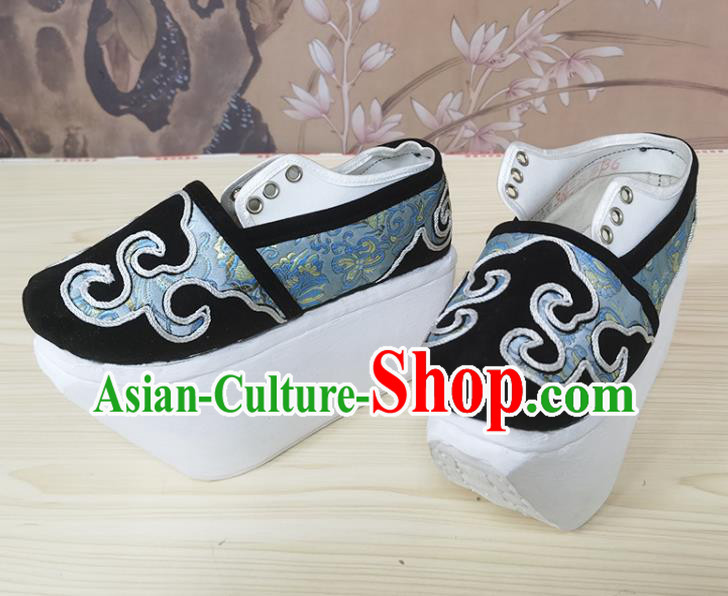 China Peking Opera Scholar Shoes Ancient Young Childe Shoes Beijing Opera Xiaosheng Shoes