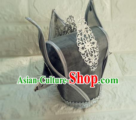 Chinese Traditional Qin Dynasty Prince Hair Accessories Ancient Swordsman Hairdo Crown