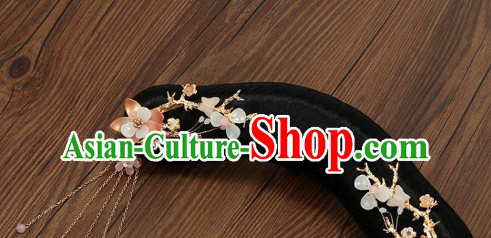 China Traditional Qing Dynasty Princess Headdress Ancient Palace Lady Wigs and Hairpins Drama Story of Yanxi Palace Hairpieces