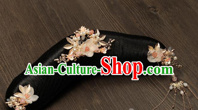 China Ancient Imperial Consort Wigs and Hairpins Drama Story of Yanxi Palace Hairpieces Traditional Qing Dynasty Manchu Woman Headdress