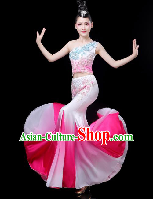 Chinese Dai Ethnic Festival Costumes Tai Nationality Stage Performance Dress Outfits Yunnan Minority Peacock Dance Clothing