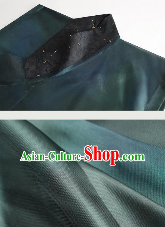China Ancient Male Garment Costumes Traditional Ming Dynasty Swordsman Historical Hanfu Clothing