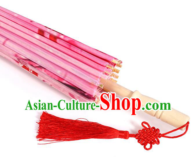 Chinese Handmade Silk Umbrella Traditional Hanfu Prop Umbrella Classical Dance Printing Umbrellas