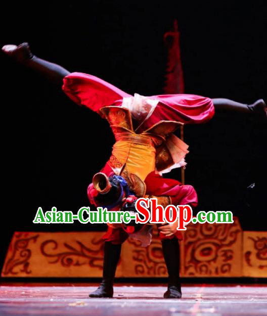 China Opera Dance Costumes Folk Dance Outfits Children Dance Fashions General Dance Uniforms