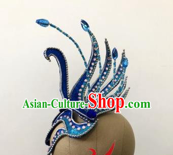 Top China Peacock Dance Headdress Classical Dance Stage Performance Hair Stick Women Group Dance Hair Accessories