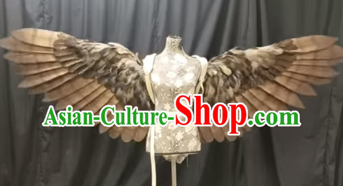 Custom Magic Show Prop Accessories Miami Catwalks Back Decorations Halloween Fancy Scalable Wing Christmas Day Performance Wings