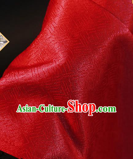 China Cosplay Swordsman Apparels Ancient Young Knight Red Clothing Traditional Wedding Garment Costumes