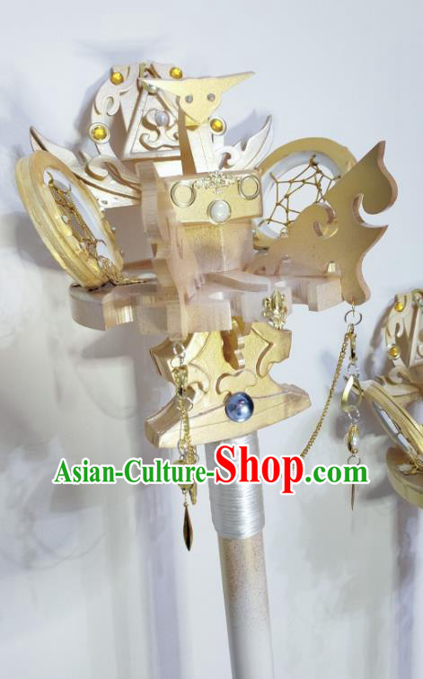 Custom Cosplay Accessories Puppet Show Props Handmade King Sceptre