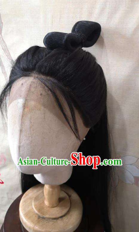 China Cosplay Flowers Fairy Wigs Headwear Ancient Princess Hairpieces Traditional Hanfu Young Lady Hair Accessories