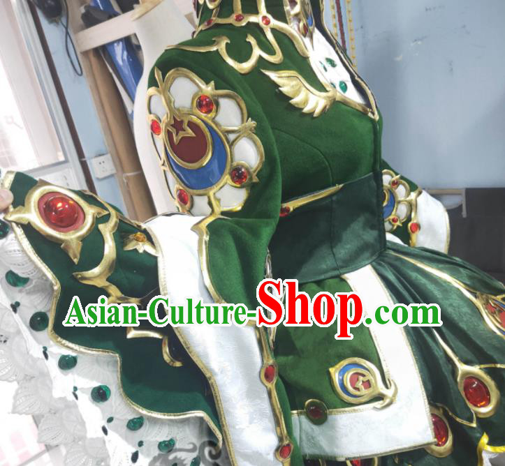 Top Cosplay Queen Dress Clothing Halloween Fancy Ball Garment Costume Cartoon Magic Angel Clothing
