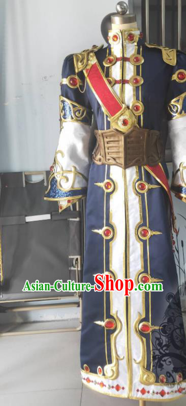 Professional Cosplay Duke Clothing Halloween Performance Fashion Cartoon Role Royal King Garment Costumes