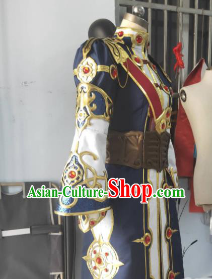 Professional Cosplay Duke Clothing Halloween Performance Fashion Cartoon Role Royal King Garment Costumes