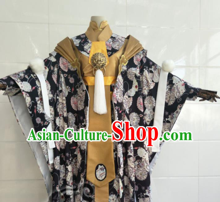 Professional Cosplay Prime Minister Clothing Halloween Performance Fashion Japanese King Garment Costumes