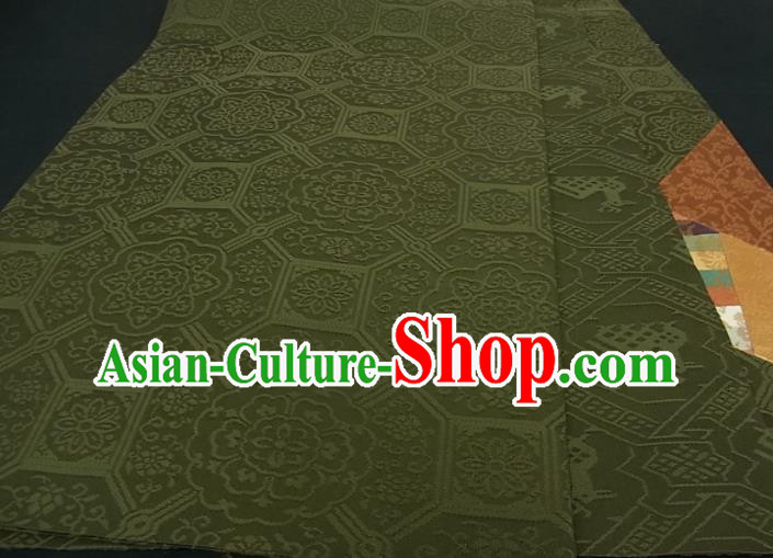 Traditional Japanese Yukata Robe Brocade Girdle Accessories Kimono Belt Handmade Nishijin Tapestry Waistband