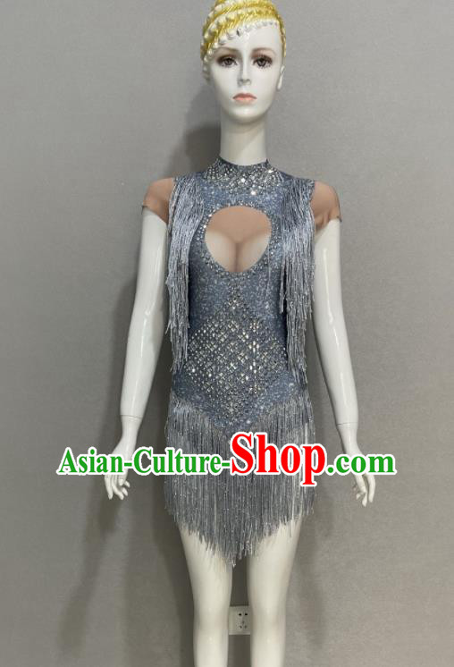 Professional Opening Dance Garment Costume Samba Dance Tassel Dress Halloween Fancy Ball Clothing Brazilian Carnival Fashion
