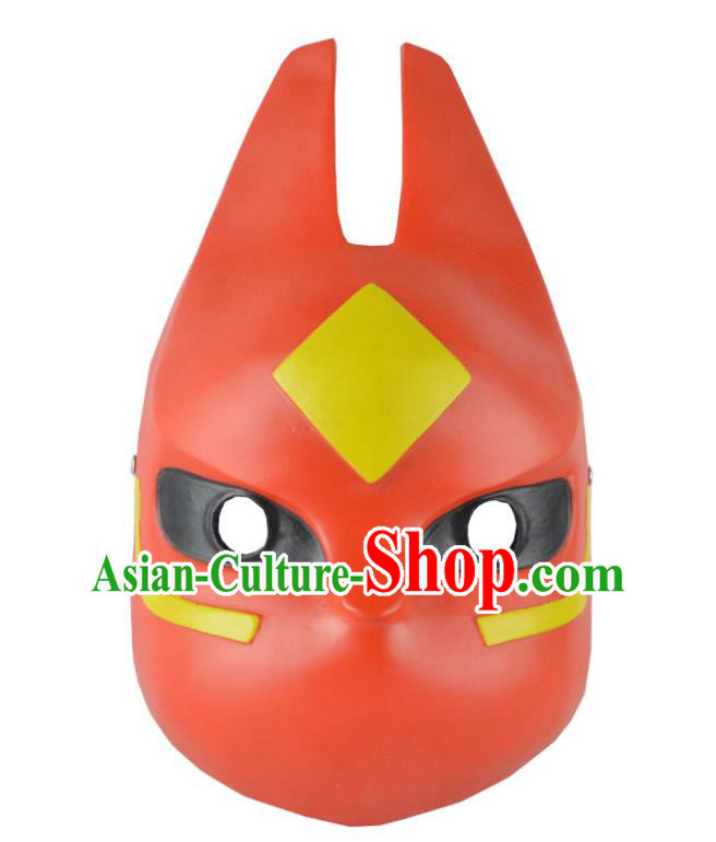 Top Halloween Fancy Ball Accessories Cosplay Red Fox Face Mask jiamianwuhui