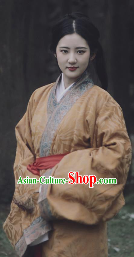 China Han Dynasty Princess Hanfu Dress Traditional Court Dance Historical Costumes Ancient Palace Lady Garment Clothing