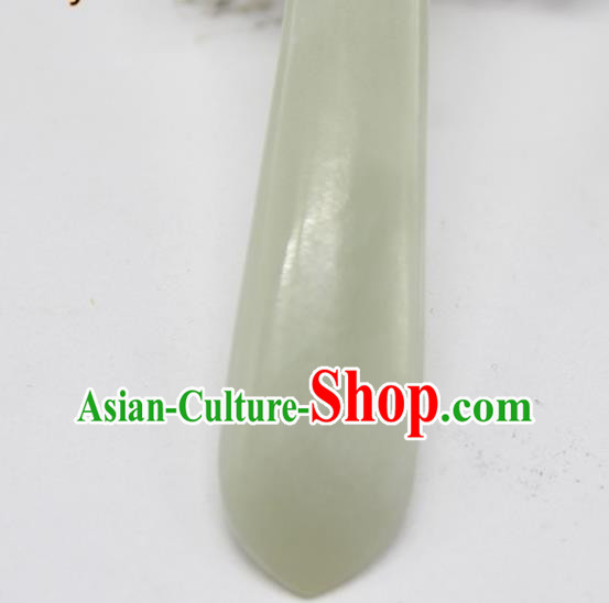China Qing Dynasty Woman Hairpin Ancient Empress Jade Hair Stick Hair accessories