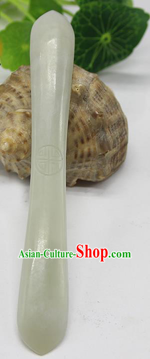 China Qing Dynasty Woman Hairpin Ancient Empress Jade Hair Stick Hair accessories