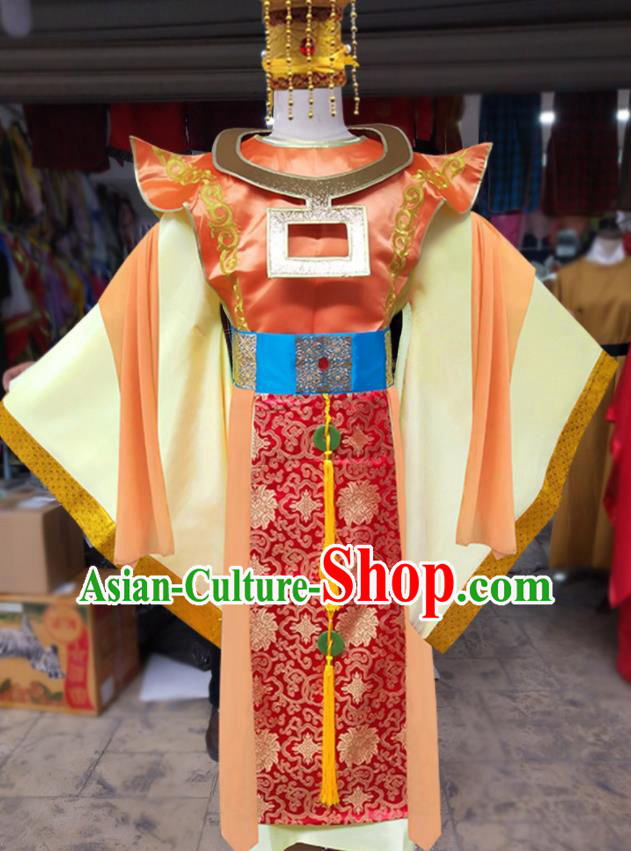 Chinese Cosplay Eastern Sea Dragon King Clothing 1986 Journey to the West God Costumes and Hat