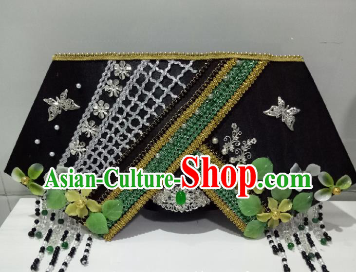 China Traditional Qing Dynasty Headdress TV Series Empresses in the Palace Ye Lanyi Giant Wing Headpiece Ancient Imperial Consort Hair Accessories