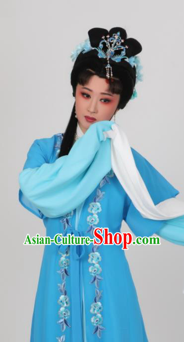 Chinese Huangmei Opera Princess Phoenix Hairpin Beijing Opera Hair Crown Traditional Opera Diva Headpiece
