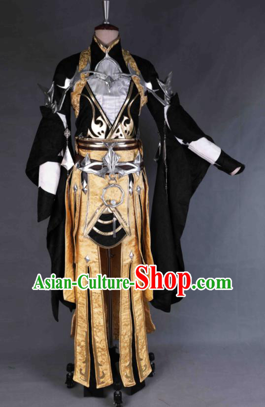 Chinese Cosplay Royal Princess Garment Costumes Ancient Female Swordsman Clothing Gama Jian Xia Qing Yuan Noble Lady Dress