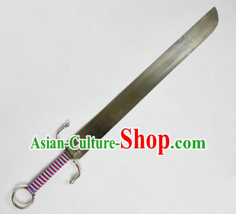 Chinese Kung Fu Performance Broadsword Professional Martial Arts Competition Blade Handmade Nandao