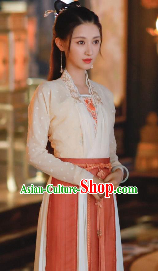 Chinese Ancient Noble Woman Clothing Traditional Aristocratic Lady Dress Garments Romance Series Rebirth For You Gao Miaorong Replica Costumes