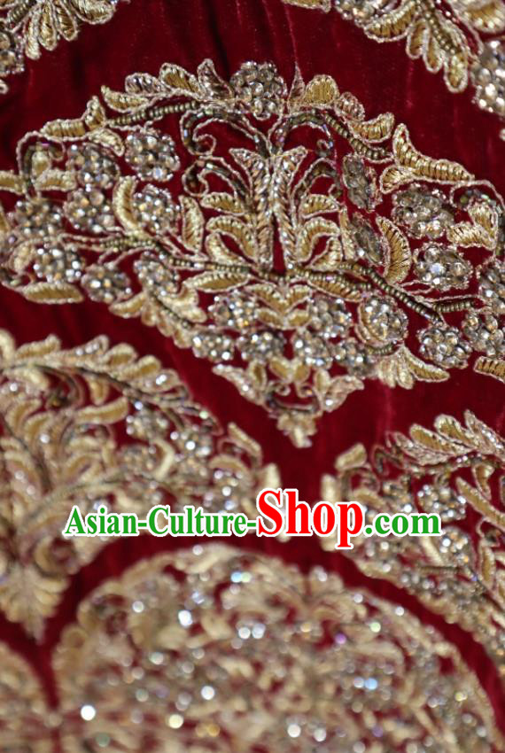 Indian Bride Lengha Garment Top Embroidered Red Outfit Traditional Wedding Dress India Clothing