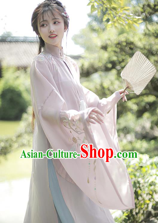 Chinese Ancient Noble Lady Dress Outfits Ming Dynasty Princess Costumes Traditional Hanfu Clothing