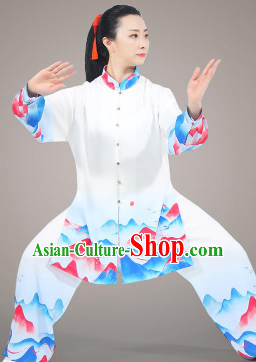 Chinese Martial Arts Competition Clothing Tai Chi Performance Outfit Kung Fu Costumes Tai Ji Training Uniform