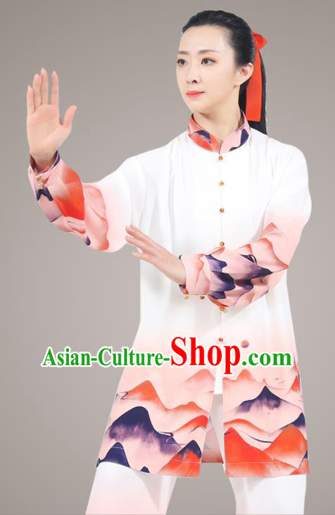 Chinese Kung Fu Costumes Tai Ji Training Uniform Martial Arts Competition Clothing Tai Chi Performance Outfit