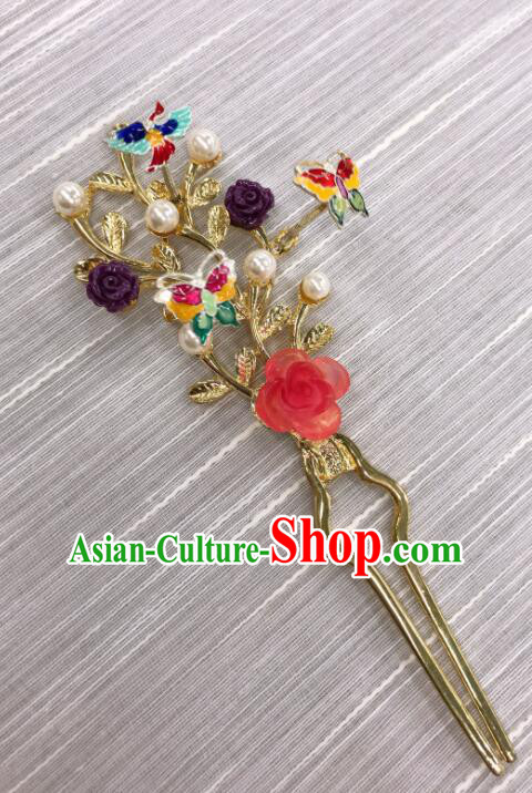 Korean Wedding Hair Accessories Bride Hair Pin Korean Hanbok Fashion Palace Hairpin for Women